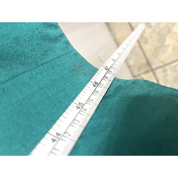 VTG London Towne by London Fog  Size 6 Bright Green Trench Coat Rain Jacket - Picture 7 of 7